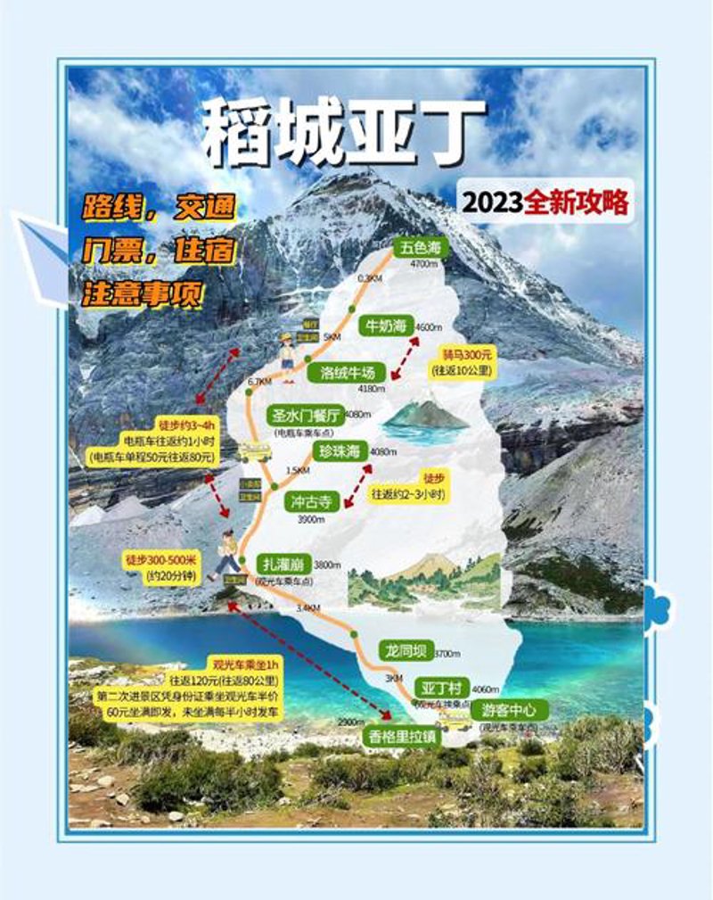 稻城亚丁旅游